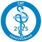 Virtueel schild 'CAT Vergoedbaar' 2025